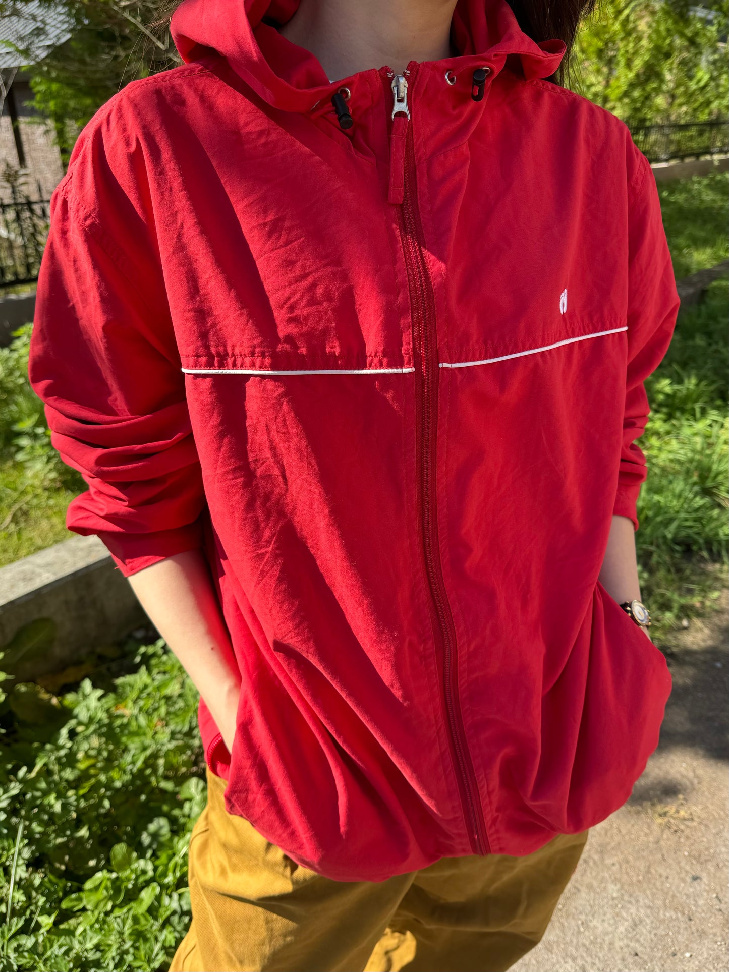 No.0105【HANG TEN】 90s hoodie jacket