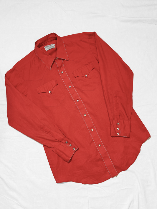 No.0308【H BAR C】70s Western shirt