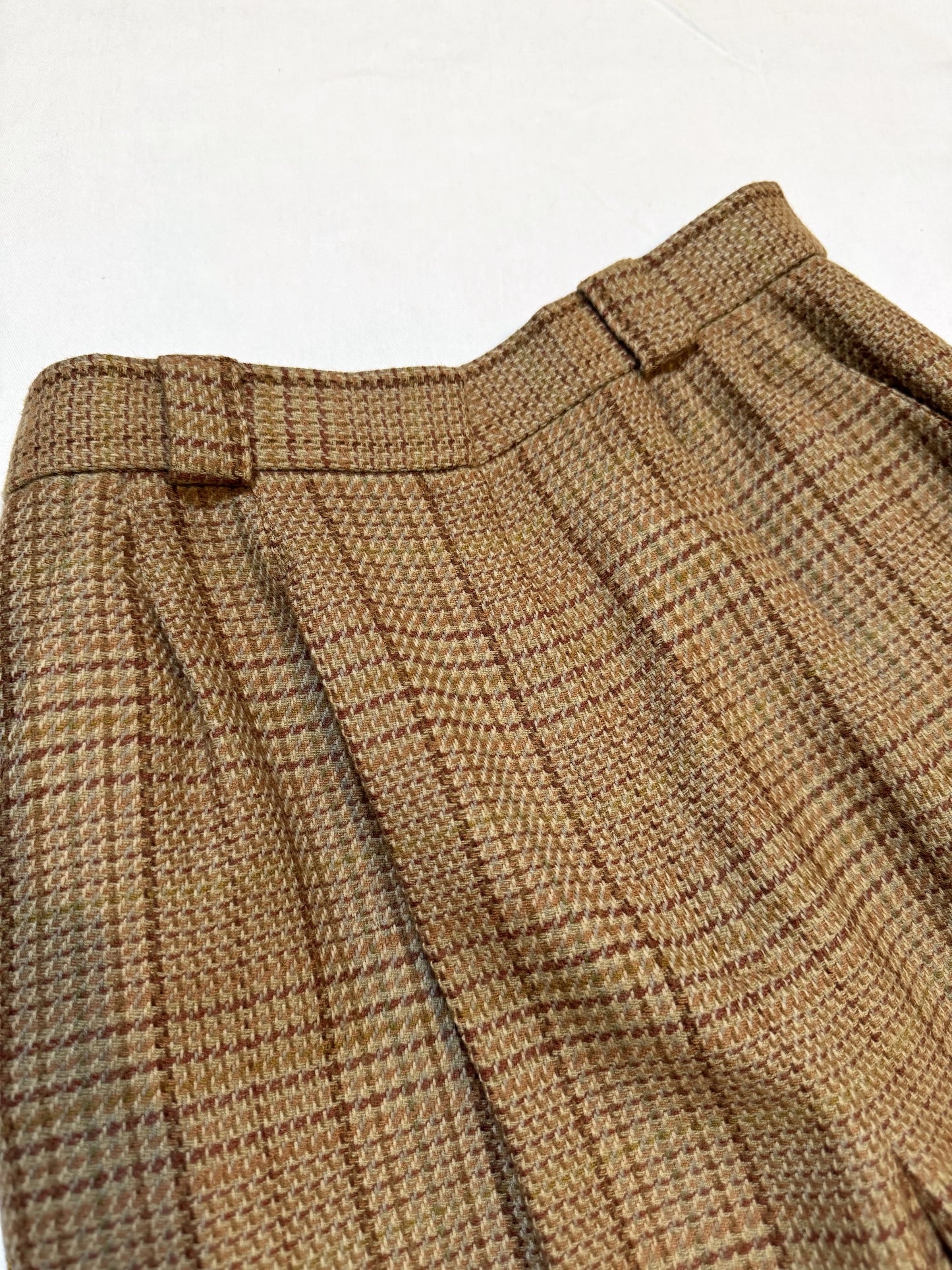 No.0905【DUSOL】beige check pants