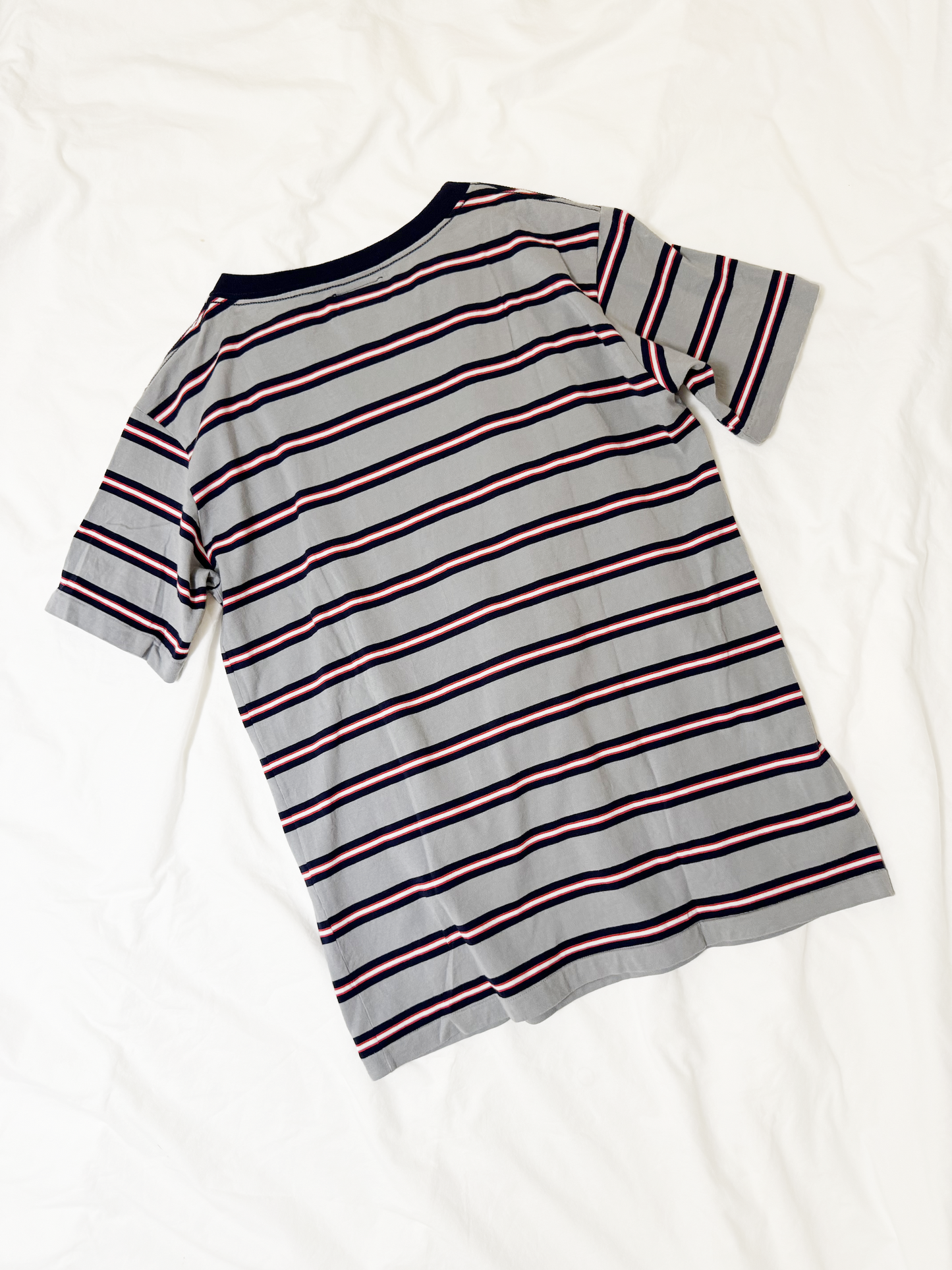 No.0802 【BUTCHER PRODUCTS】used striped T-shirt