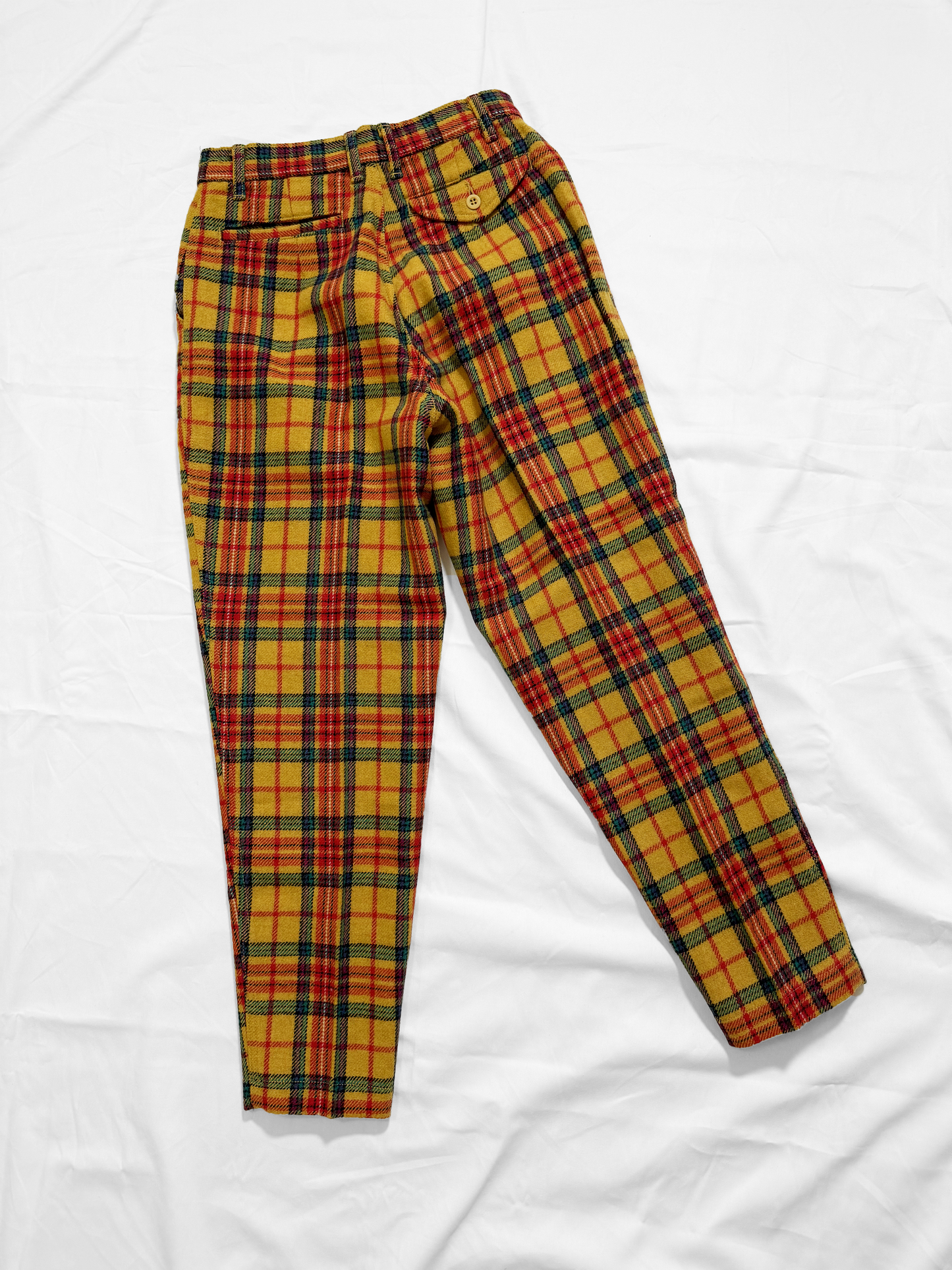 No.0903 80〜90s Tartan Check Tapered Pants