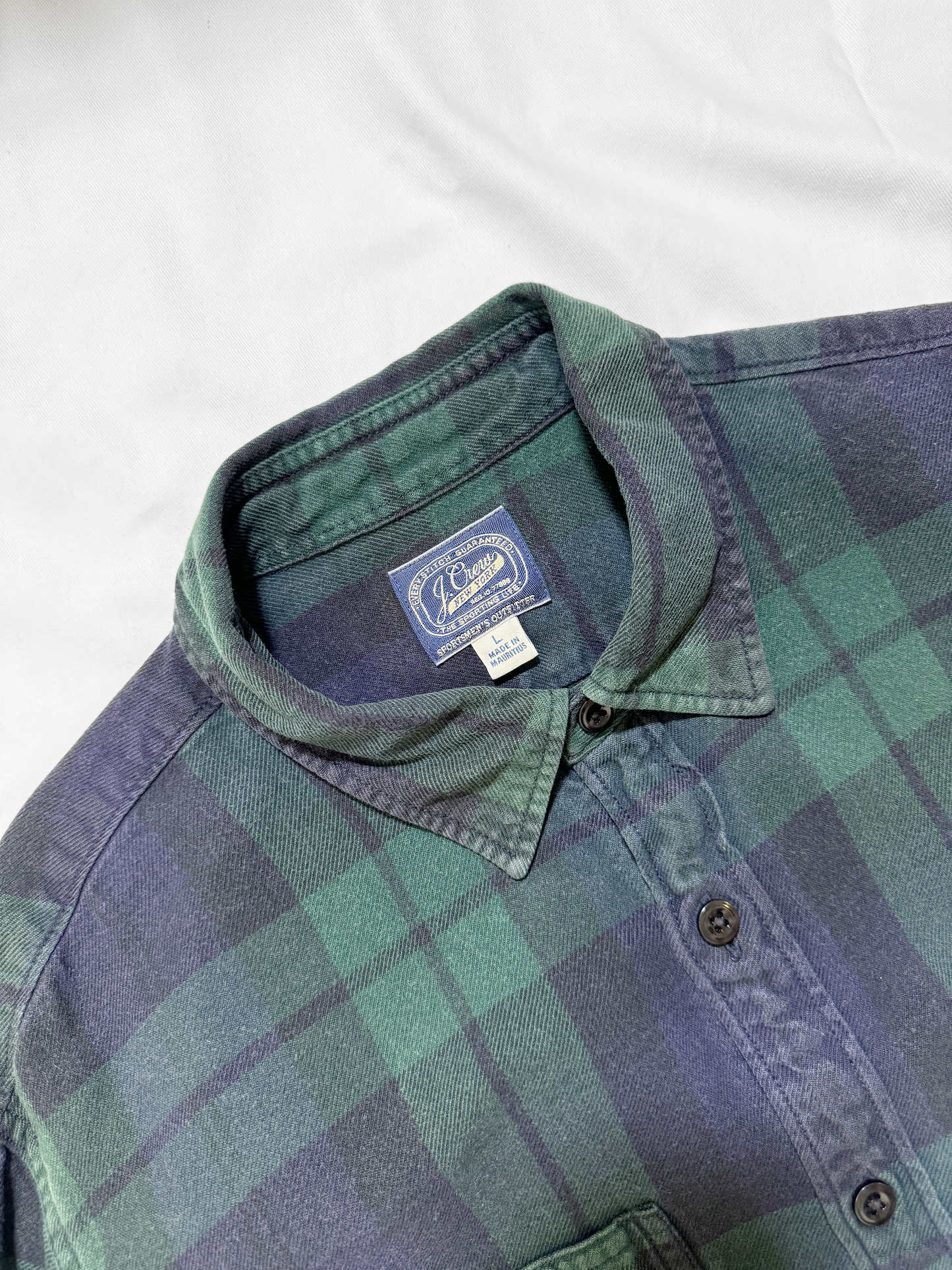 No.0302【J Crew】Buffalo check flannel shirt