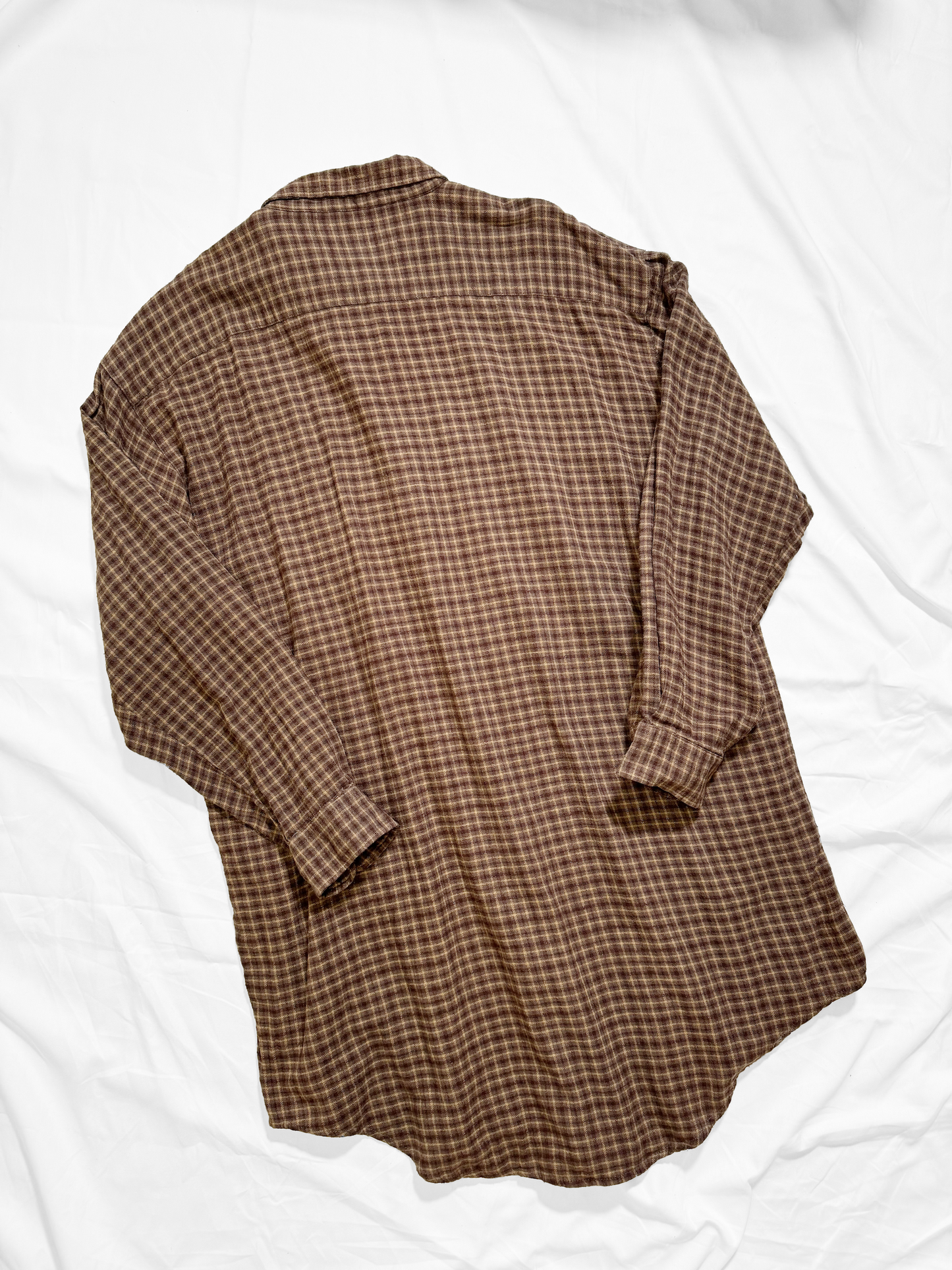 No.0303 【ON IN ONE】Flannel Shirt Dress