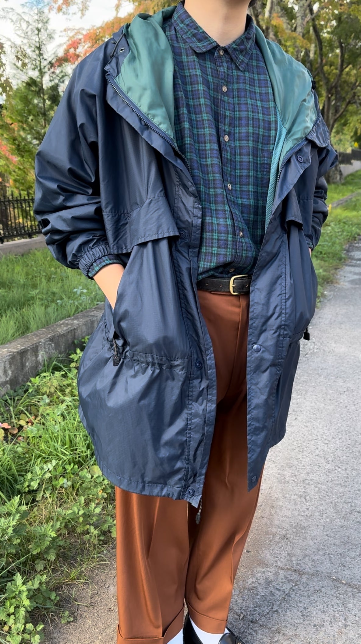 No.0101【L.L.Bean】90s  nylon jacket