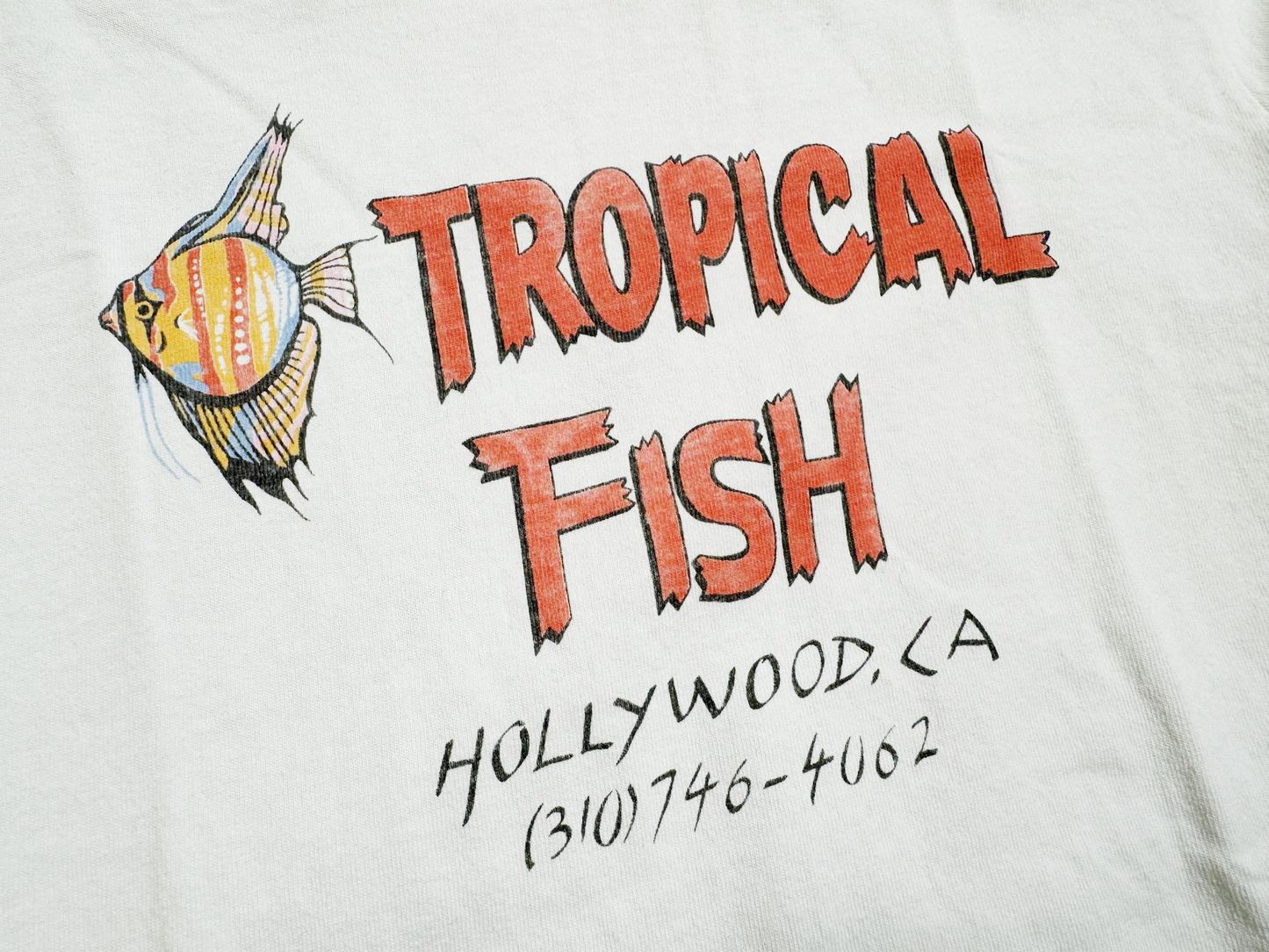 No.0801【RE/DONE】TROPICAL FISH T-Shirt