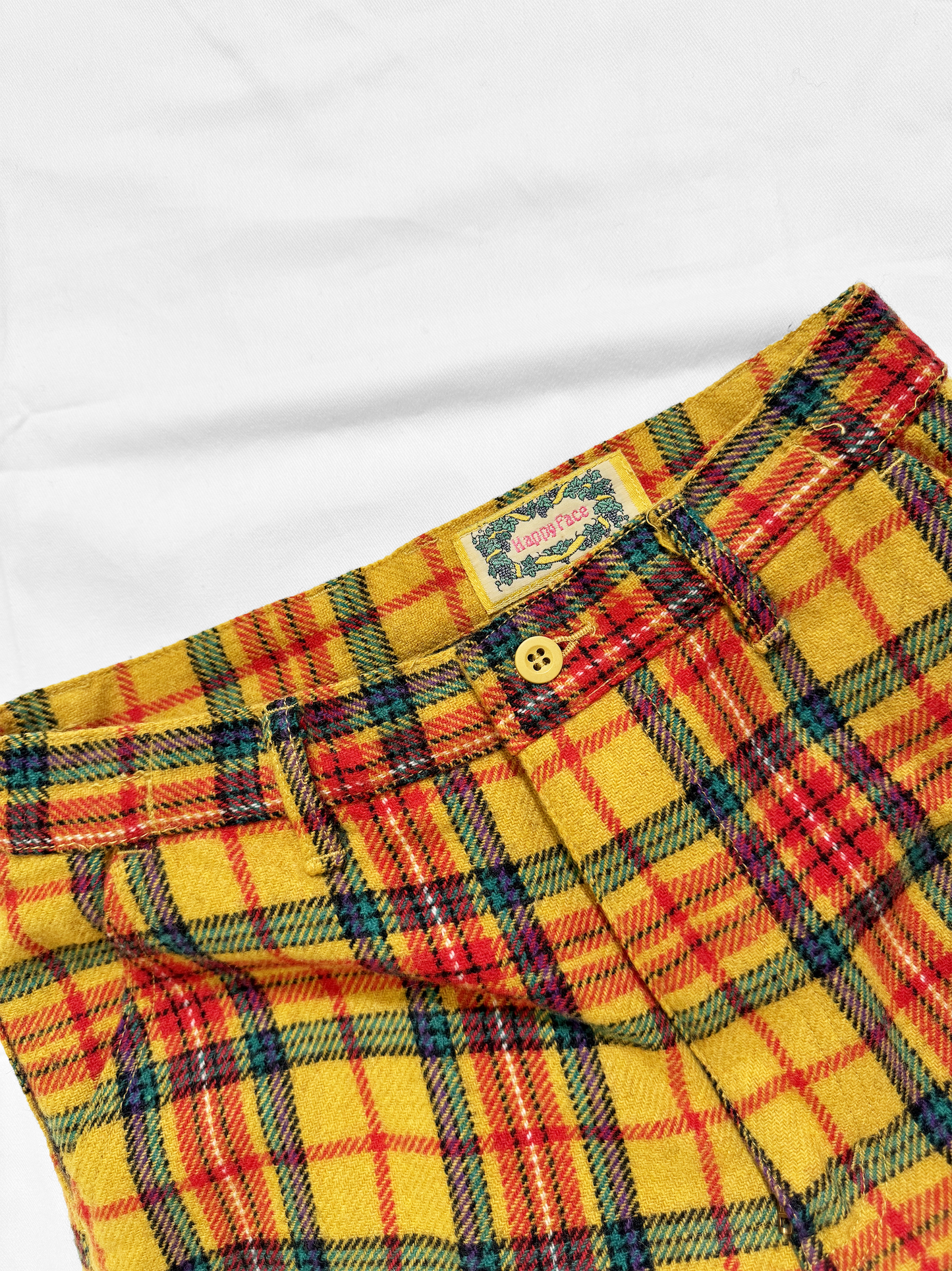 No.0903 80〜90s Tartan Check Tapered Pants