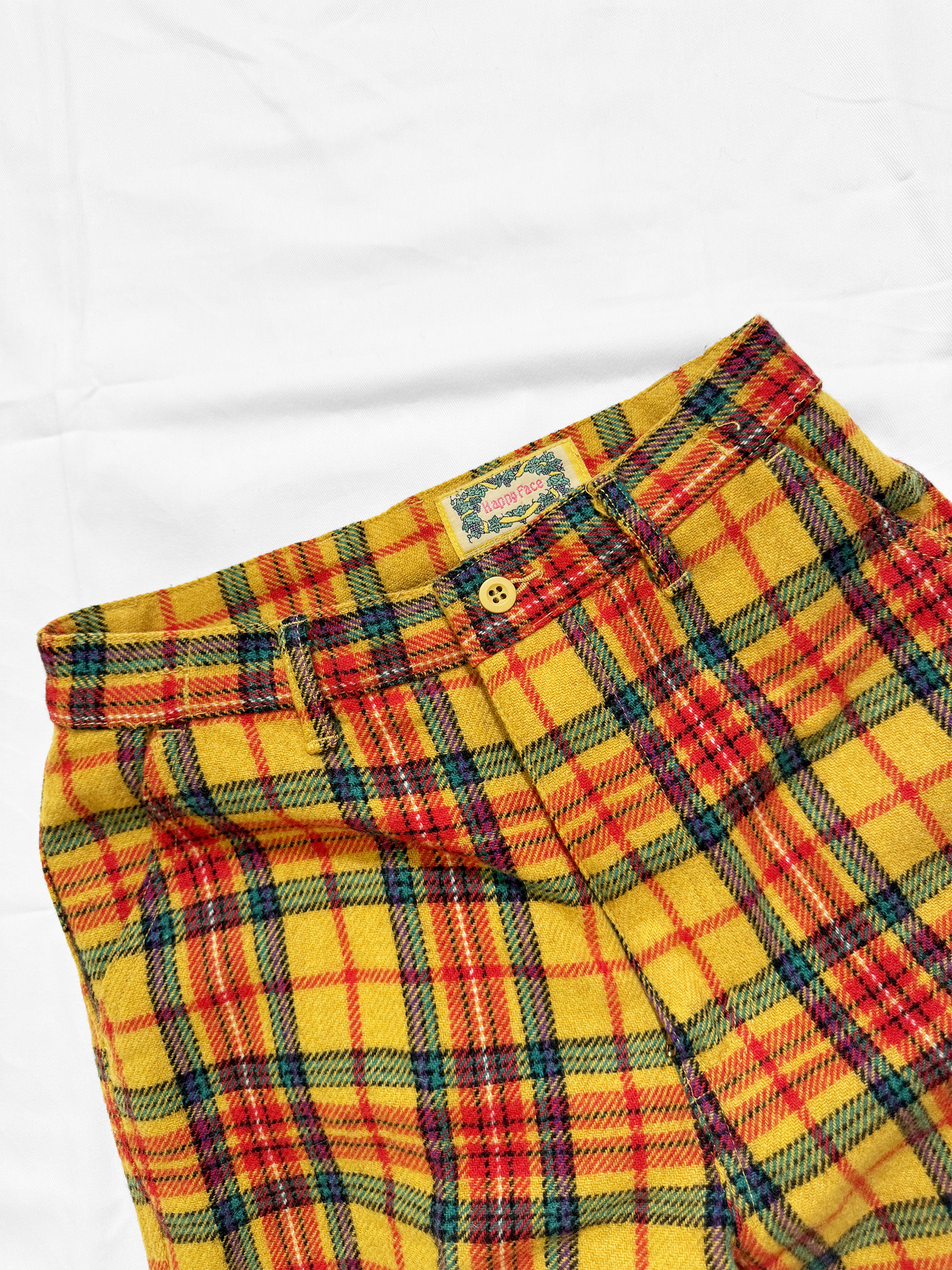 No.0903 80〜90s Tartan Check Tapered Pants