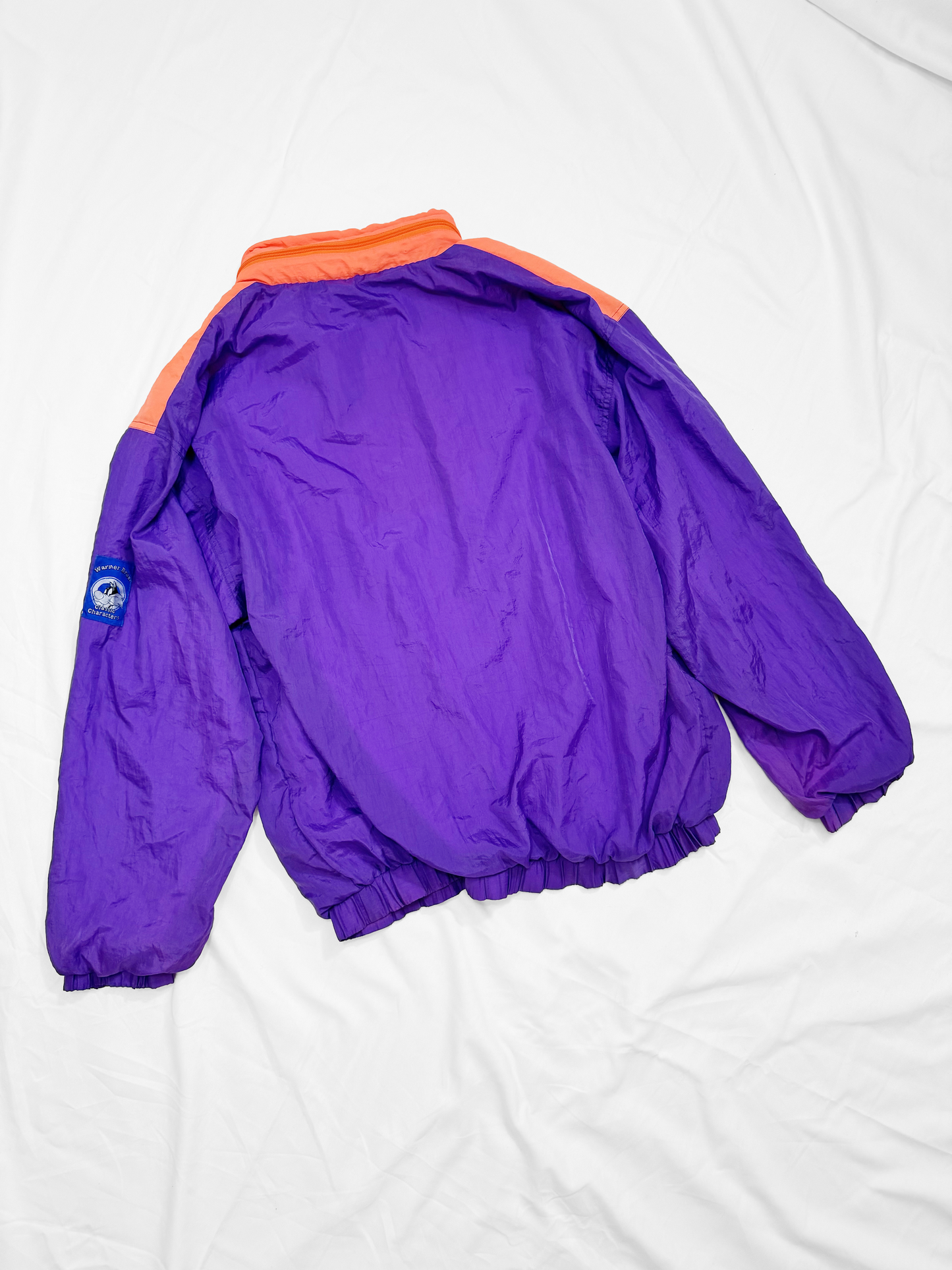 No.0106 【Warner Bros.】90s Nylon Anorak Jacket