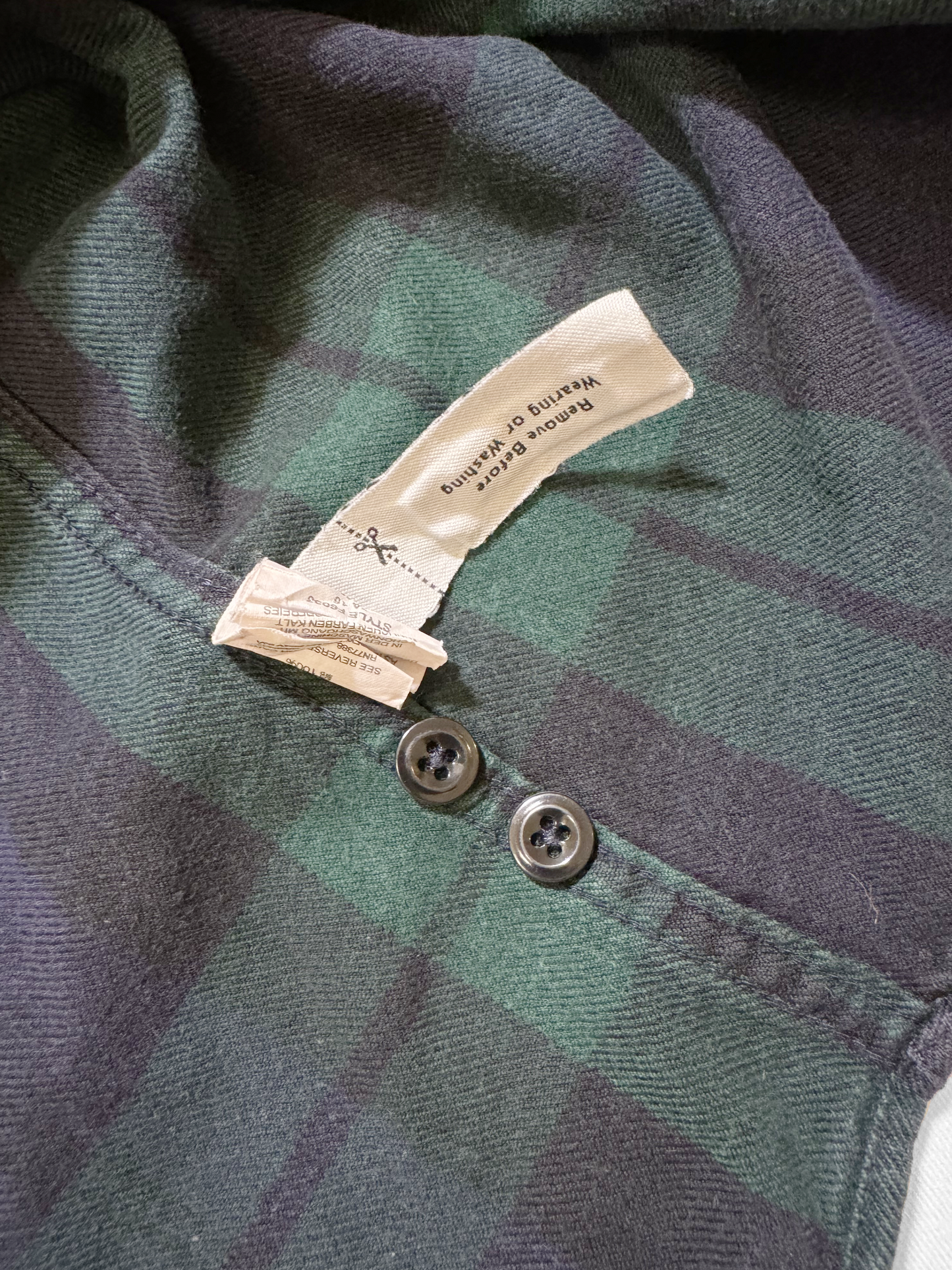 No.0302【J Crew】Buffalo check flannel shirt