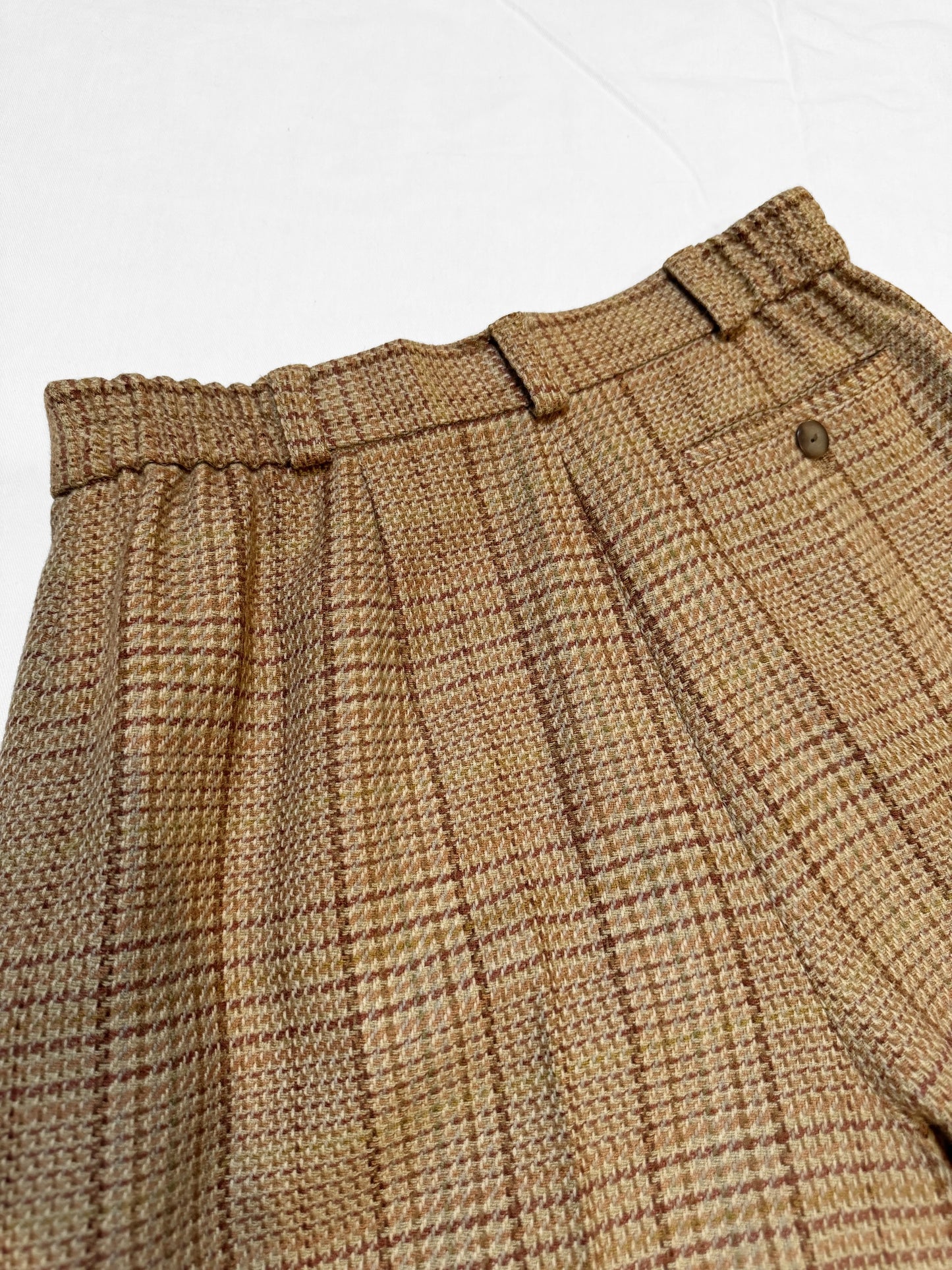 No.0905【DUSOL】beige check pants