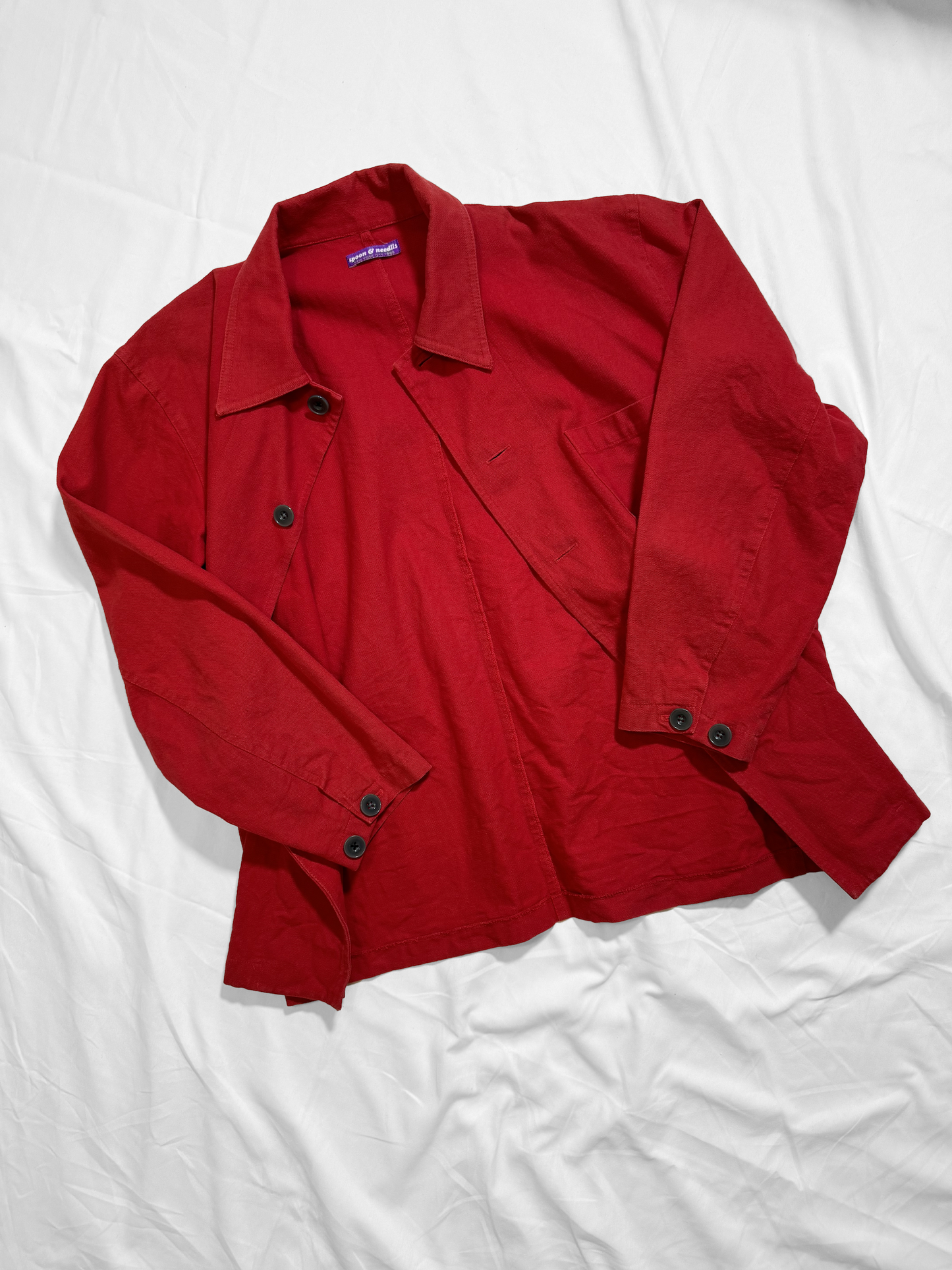 No.0103【spoon needlls】 Made in USA Red Work Jacket