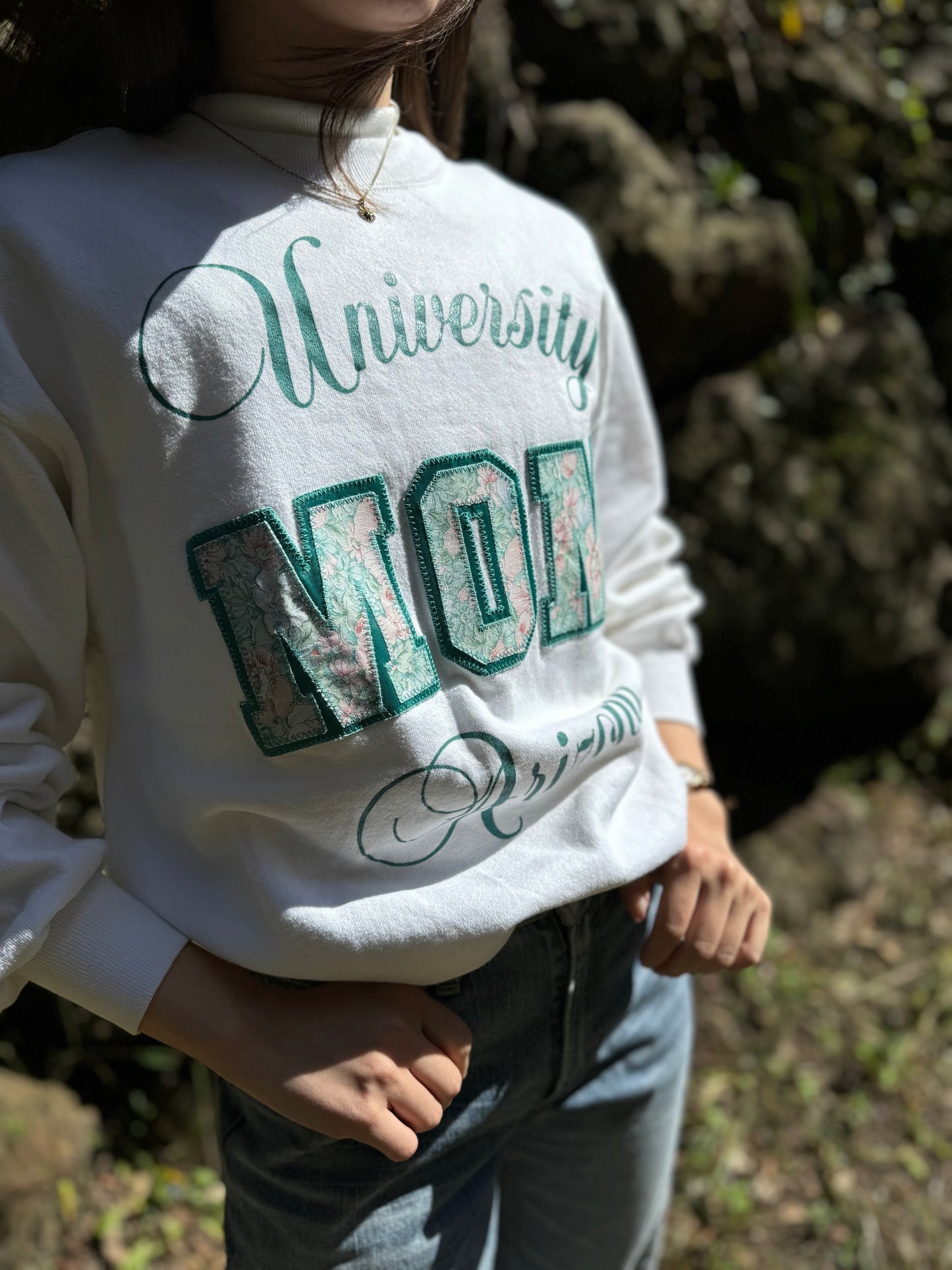 No.0201 Vintage University MOM Arizona　sweatshirt